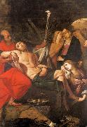 CRESPI, Giovanni Battista Entombment of Christ dfg oil on canvas